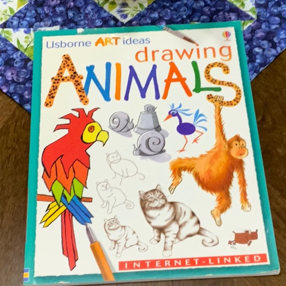 ❣️ Usbornw Art ideas drawing animals.